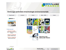 Tablet Screenshot of bekalube.fr